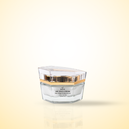 The Nuvè 24K Gold Collagen Night Cream - كريم ذا نوفه الليلي 24 قيراط ذهب وكولاجين