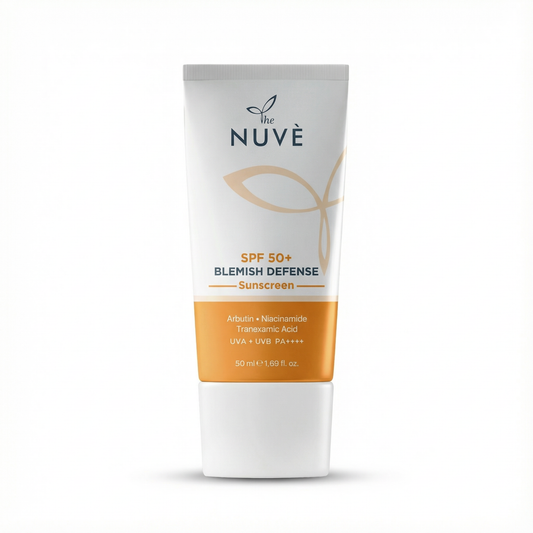 The Nuvè SPF 50+ Blemish Defense Sunscreen - واقي شمس ذا نوفه ضد البقع SPF 50+