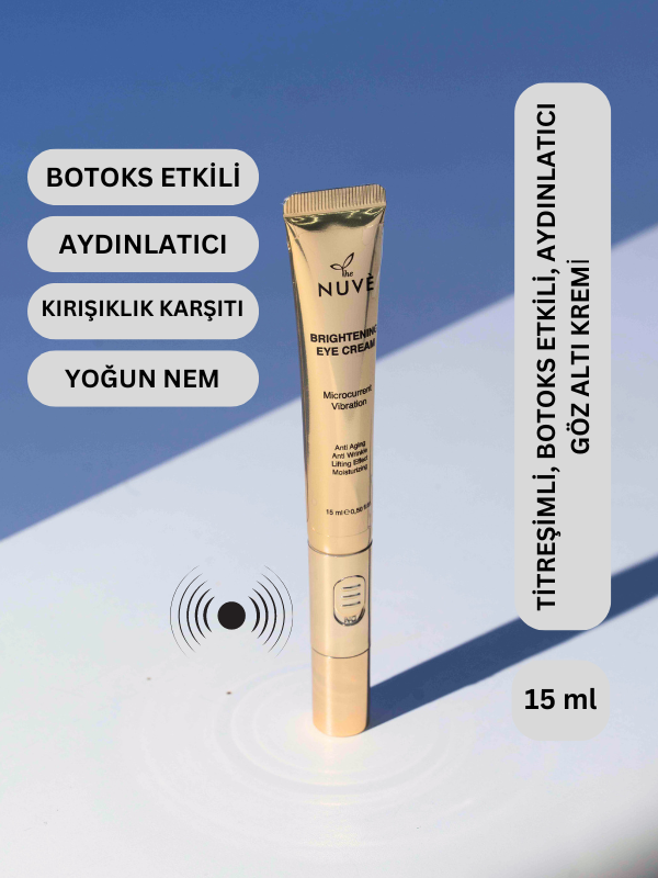 The Nuvè Brightening Eye Cream with Vibrating Head - كريم ذا نوفه المضيء حول العين برأس اهتزازي