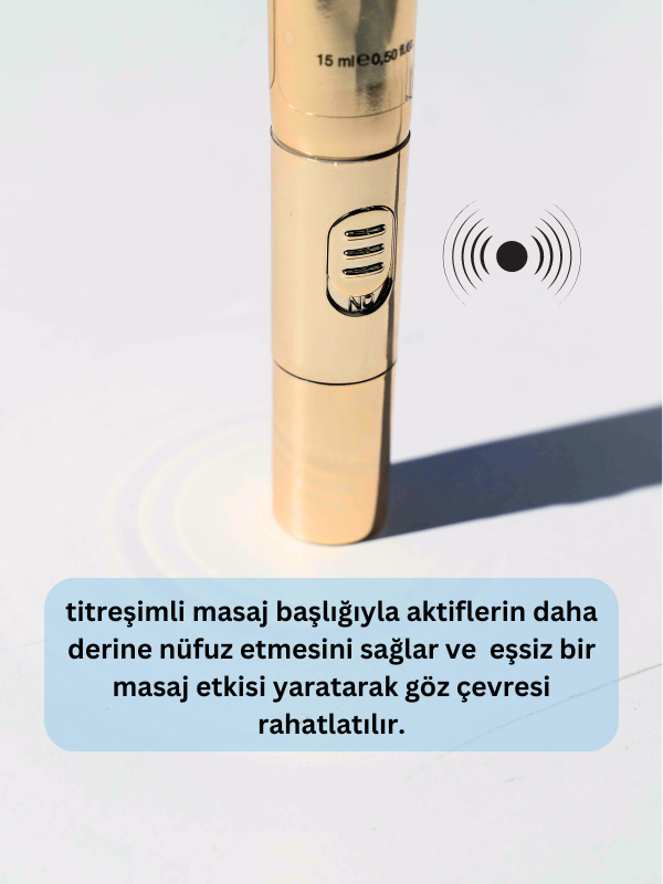 The Nuvè Brightening Eye Cream with Vibrating Head - كريم ذا نوفه المضيء حول العين برأس اهتزازي
