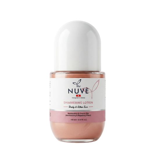 The Nuvè Shimmering Lotion Daily & After Sun - لوشن ذا نوفه اللامع للاستخدام اليومي وبعد الشمس