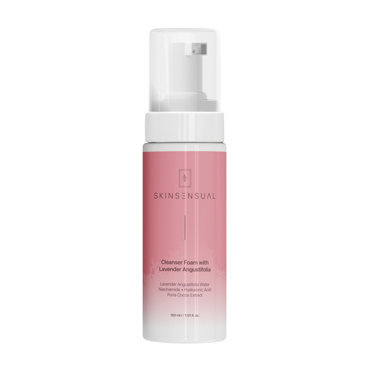 SkinSensual Cleanser Foam with Lavender Angustifolia - فوم تنظيف سكن سنشوال باللافندر