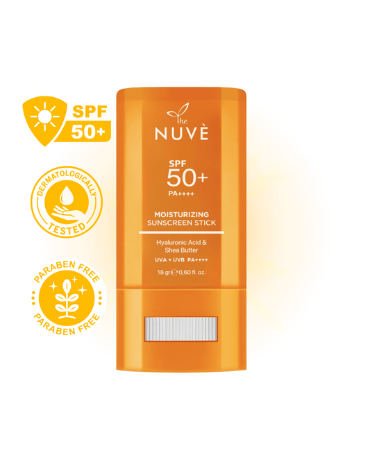 The Nuvè SPF 50+ Moisturizing Sunscreen Stick - ستيك واقي شمس ذا نوفه مرطب SPF 50+